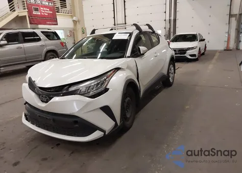 2021 Toyota C-Hr Le from USA, damaged, VIN JTNKHMBX1M1095618